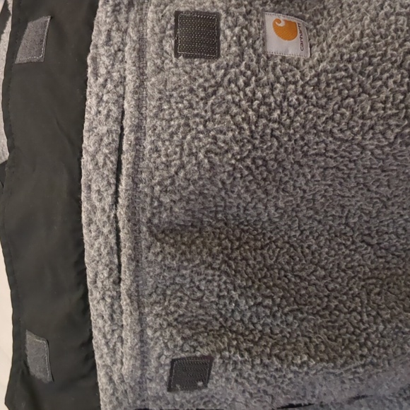 CARHARTT RELAXED FIT FLEECE SNAP FRONT PULLOVER - Picture 7 of 10